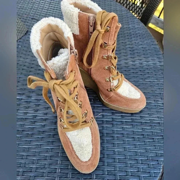 Jessica Simpson Maelyn Wedge Bootie Women (7.5M/38) - Picture 3 of 7